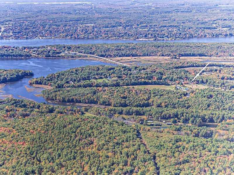 107 George Wright Road Woolwich, ME 04579 - Photo 27 of 28 Aerial View.