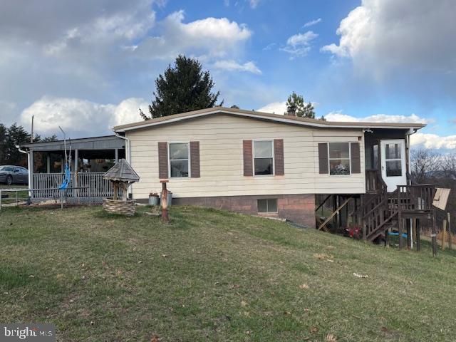 1375 Fried Meat Ridge Road Keyser, WV 26726 - Photo 3 of 52 a view of a house with a yard