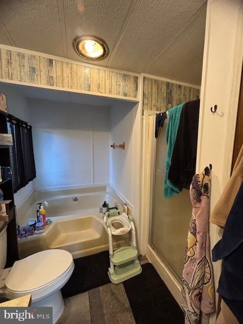 1375 Fried Meat Ridge Road Keyser, WV 26726 - Photo 35 of 52 a bathroom with a sink toilet and shower