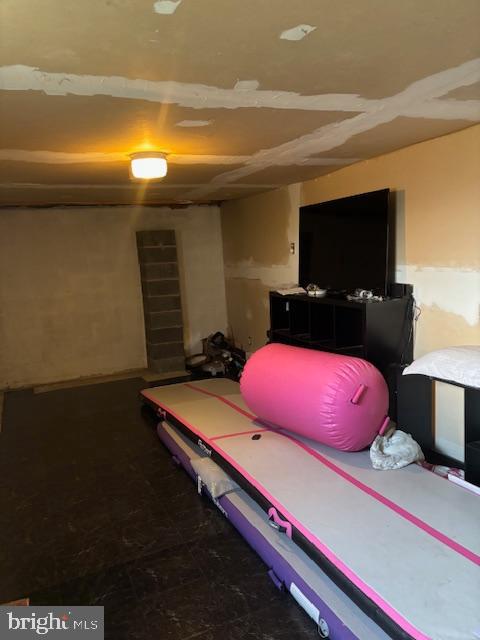 1375 Fried Meat Ridge Road Keyser, WV 26726 - Photo 40 of 52 a bedroom with a bed and a flat screen tv