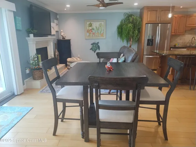 a view of a hallway with entryway