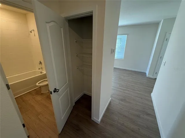 a view of kitchen and window