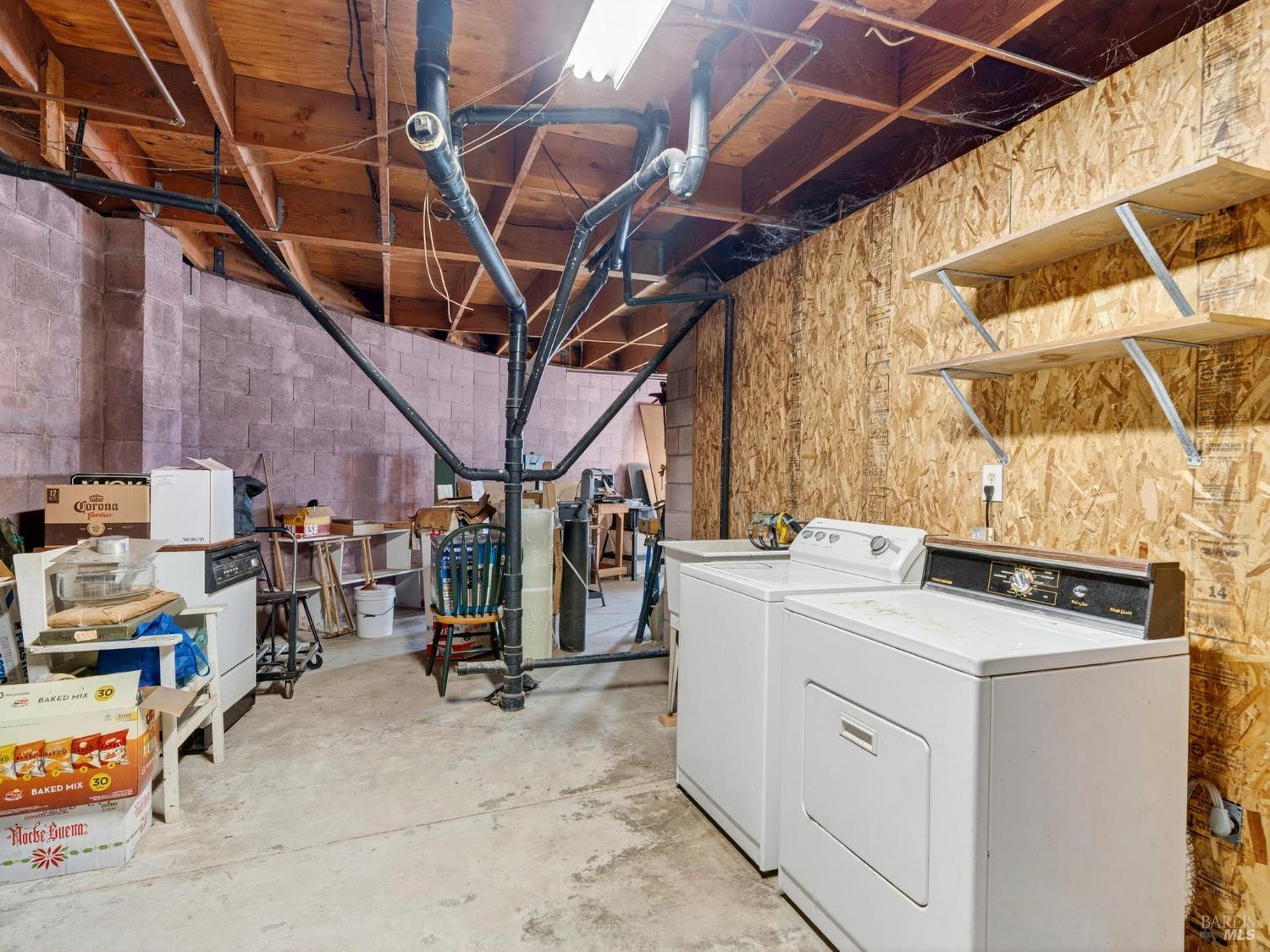 2333 Guntley Road Philo, CA 95466 - Photo 38 of 57 a view of storage and utility room with racks