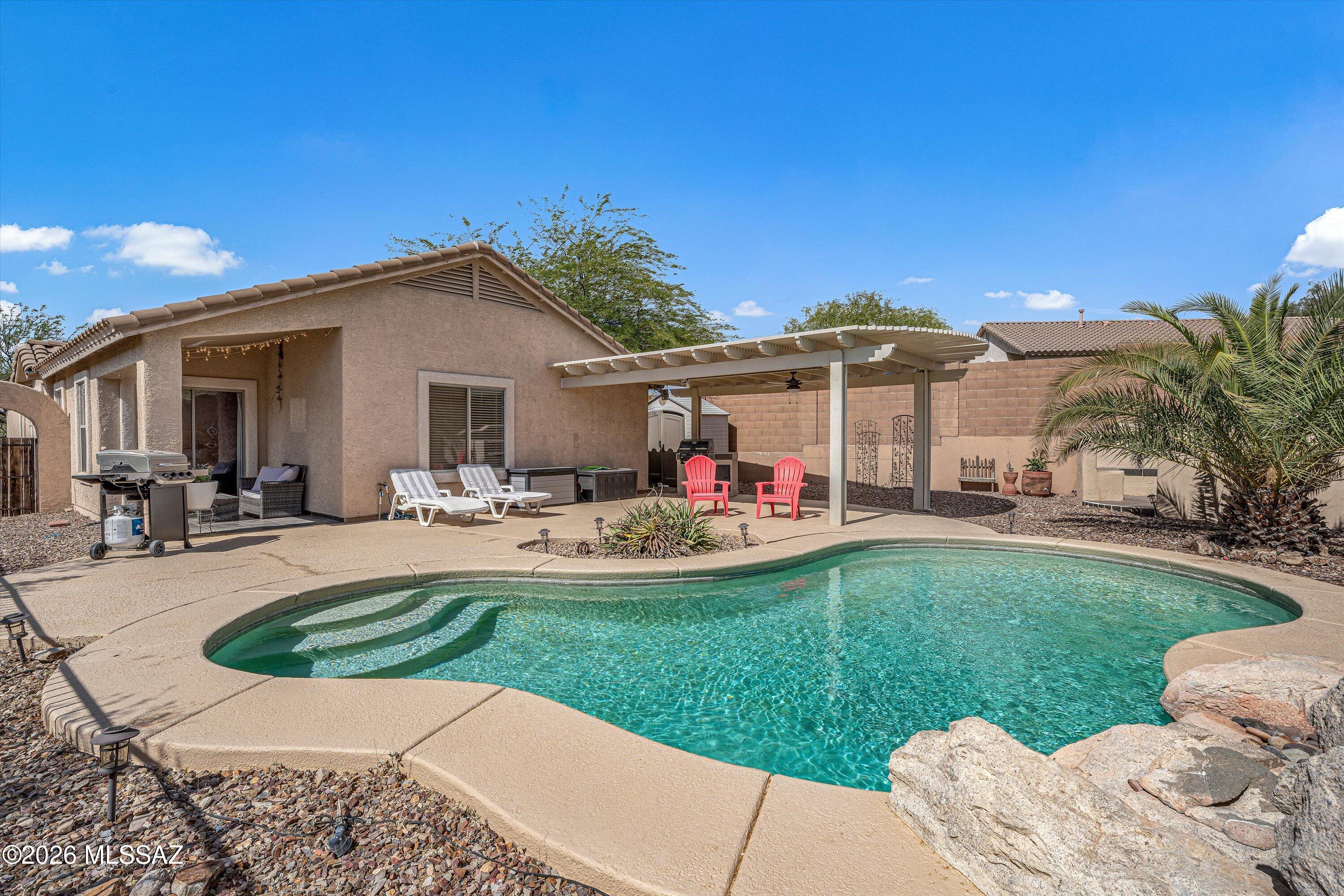 10790 South April Spring Place Vail, AZ 85641 - Photo 16 of 31 26-Back of Home