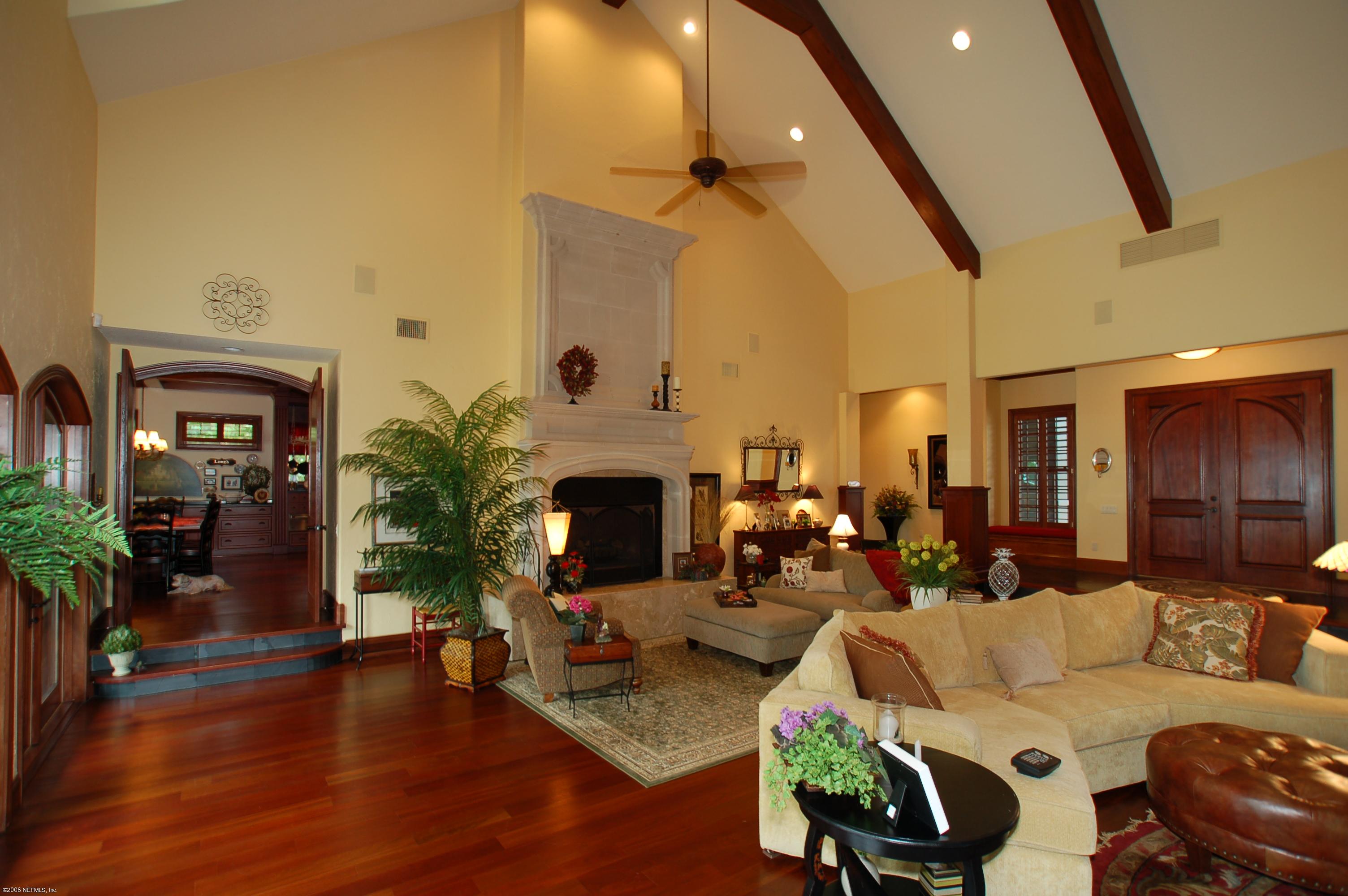 1701 Margarets Walk Road Fleming Island, FL 32003 - Photo 5 of 23 a living room with furniture fireplace and potted plant