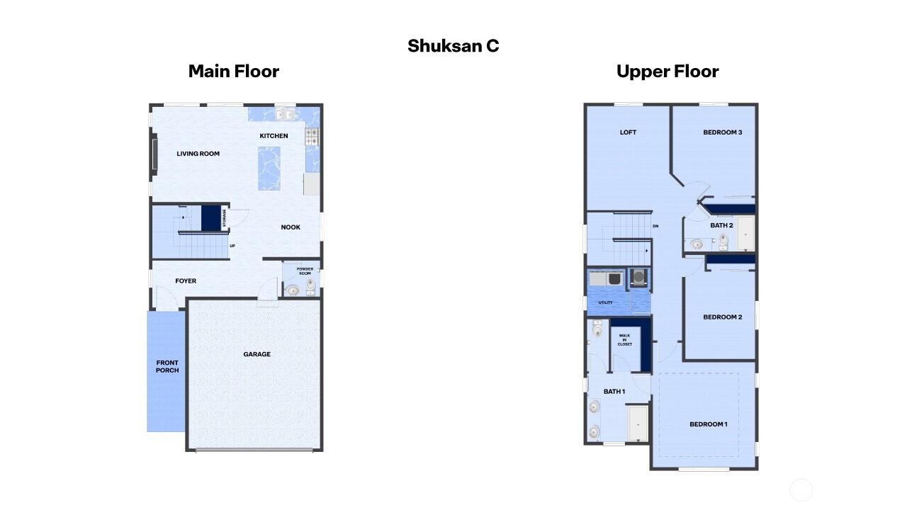3125 194th Street Southeast Bothell, WA 98012 - Photo 25 of 25 a picture of a floor plan