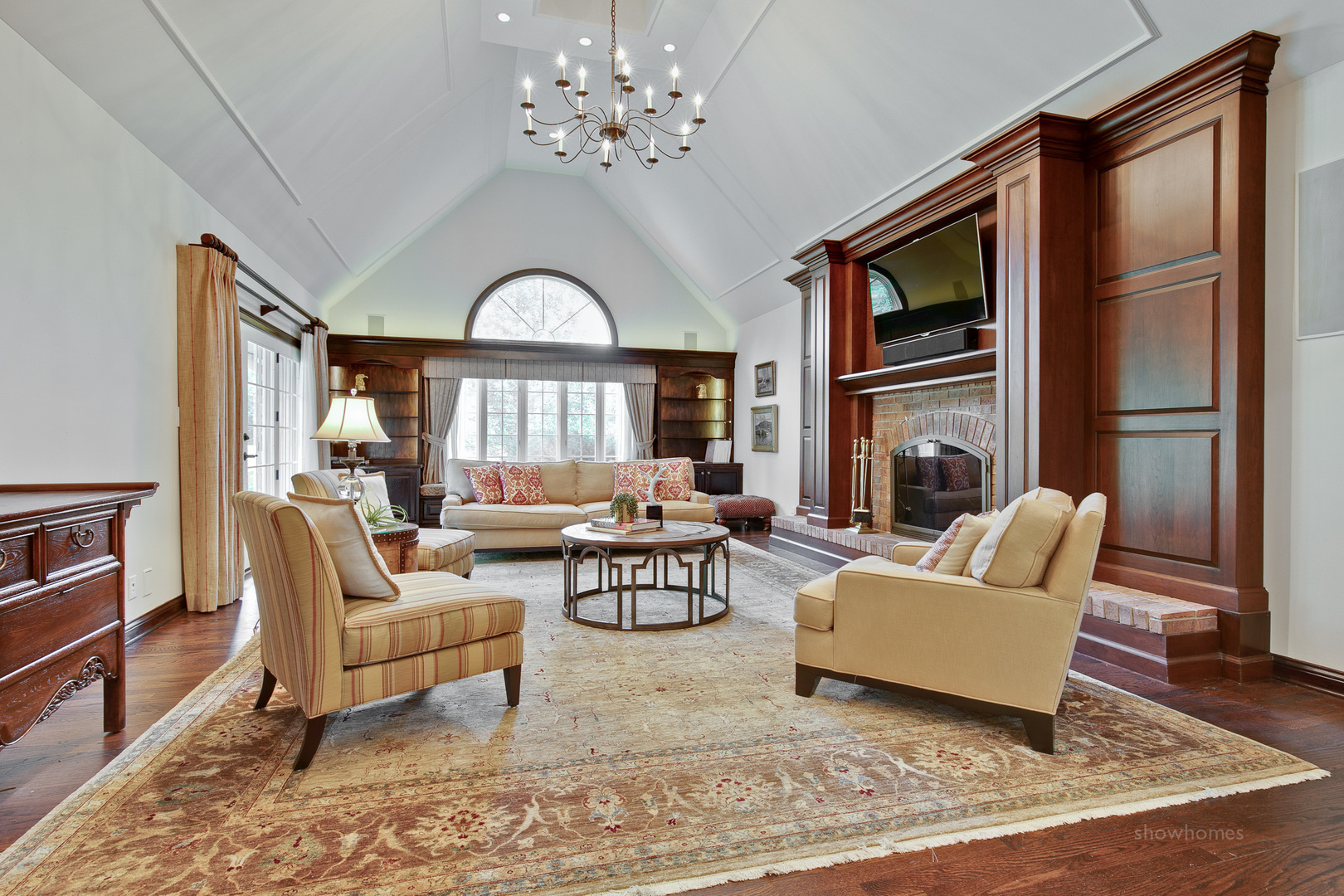 433 South Ridge Road Lake Forest, IL 60045 - Photo 5 of 49 a living room with furniture fireplace and a window