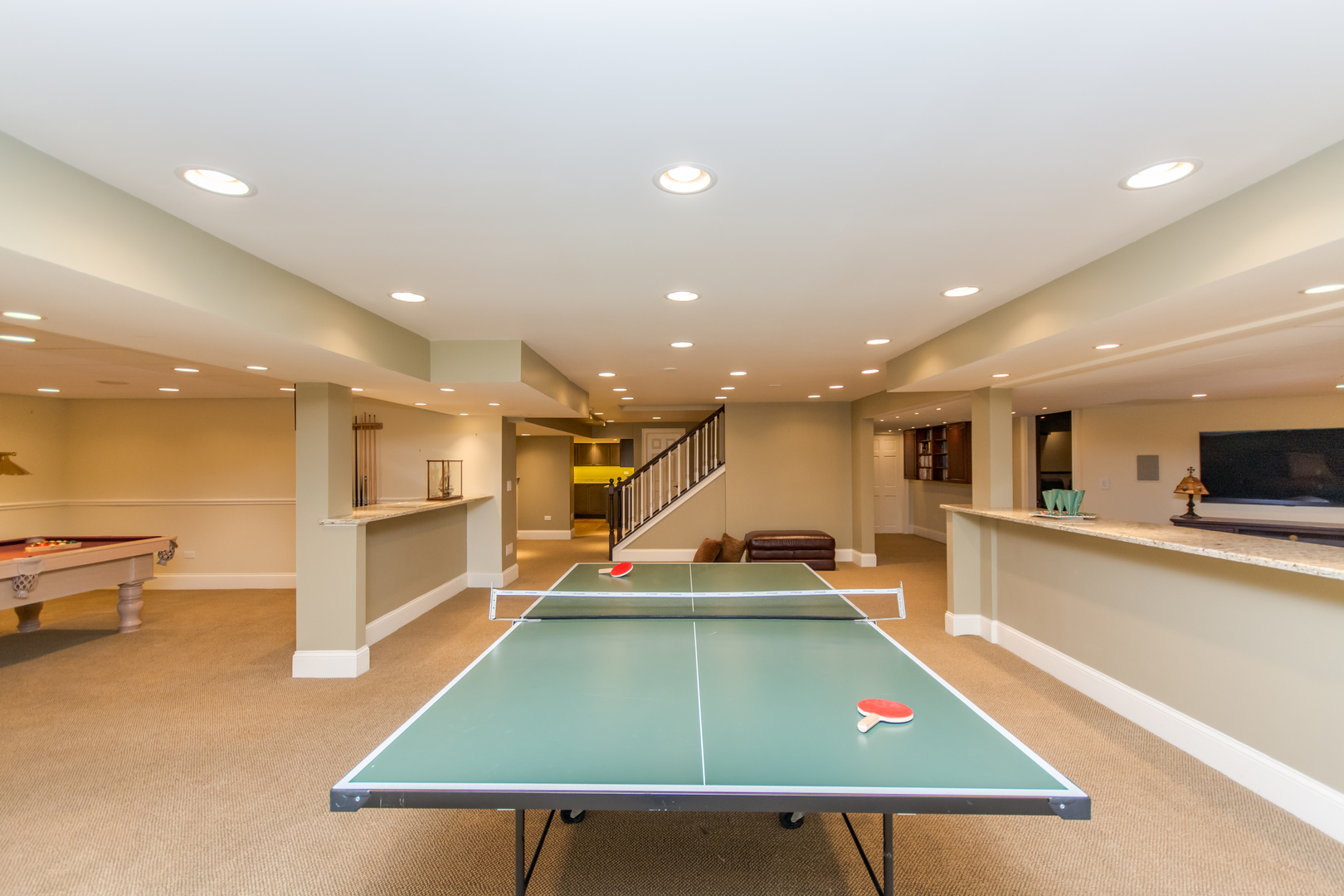433 South Ridge Road Lake Forest, IL 60045 - Photo 43 of 49 a room with pool table and windows