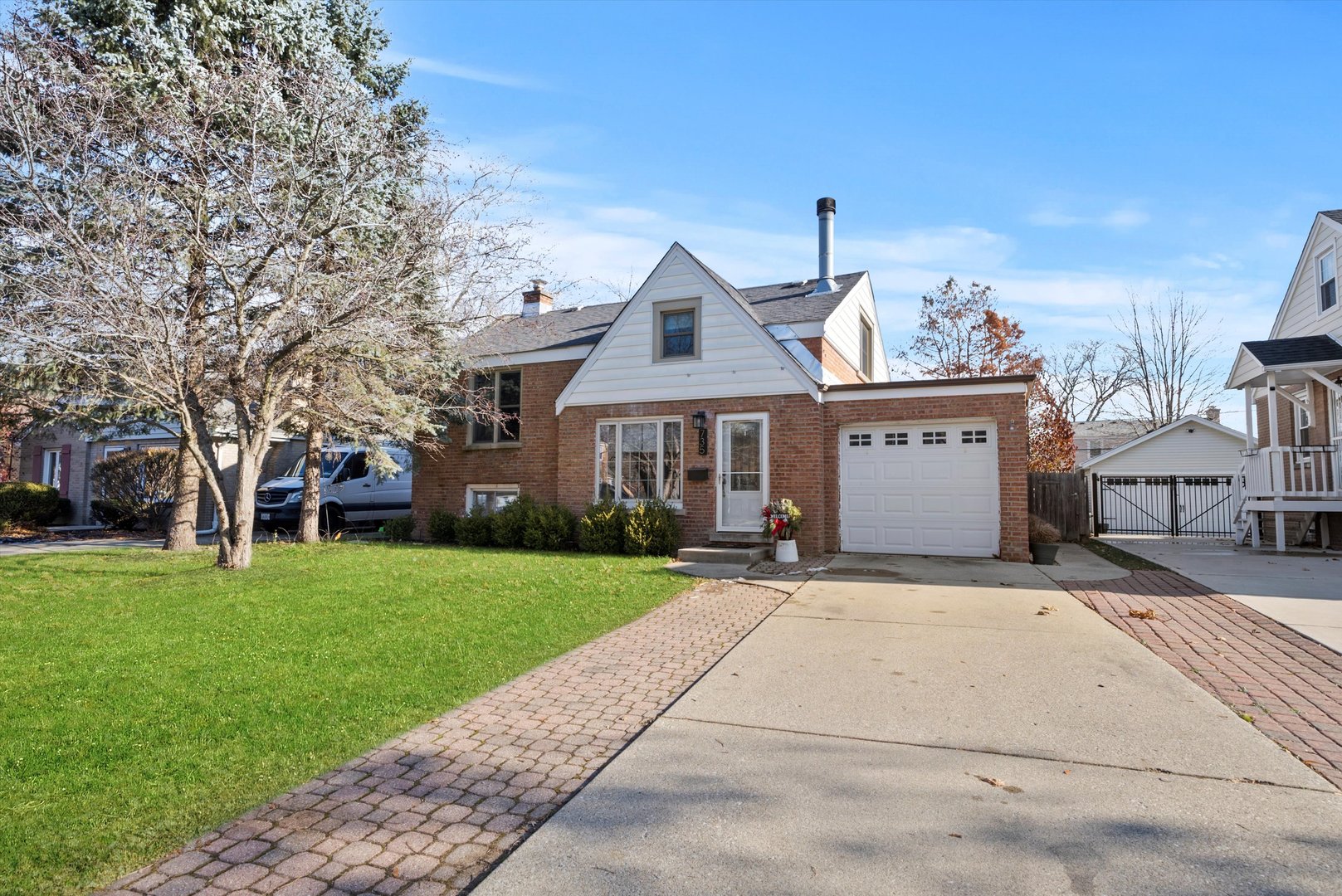 735 Forest Road La Grange Park, IL 60526 - Photo 21 of 31 a front view of a house with a yard