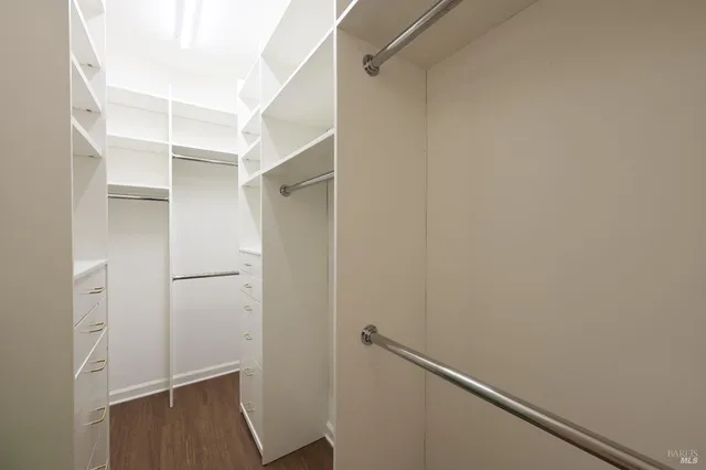 a view of closet