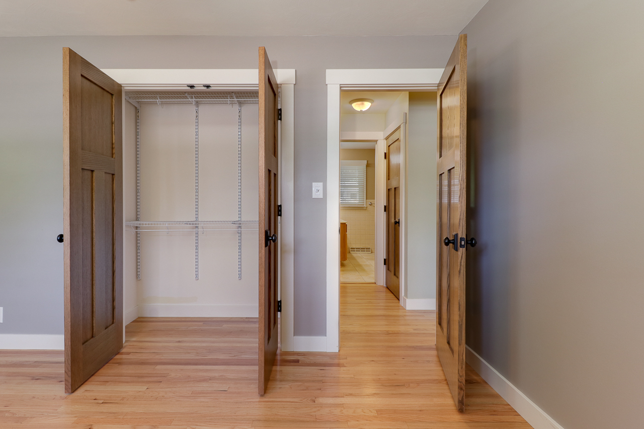 24 Ardith Drive Normal, IL 61761 - Photo 14 of 30 a view of a hallway with wooden floor and closet