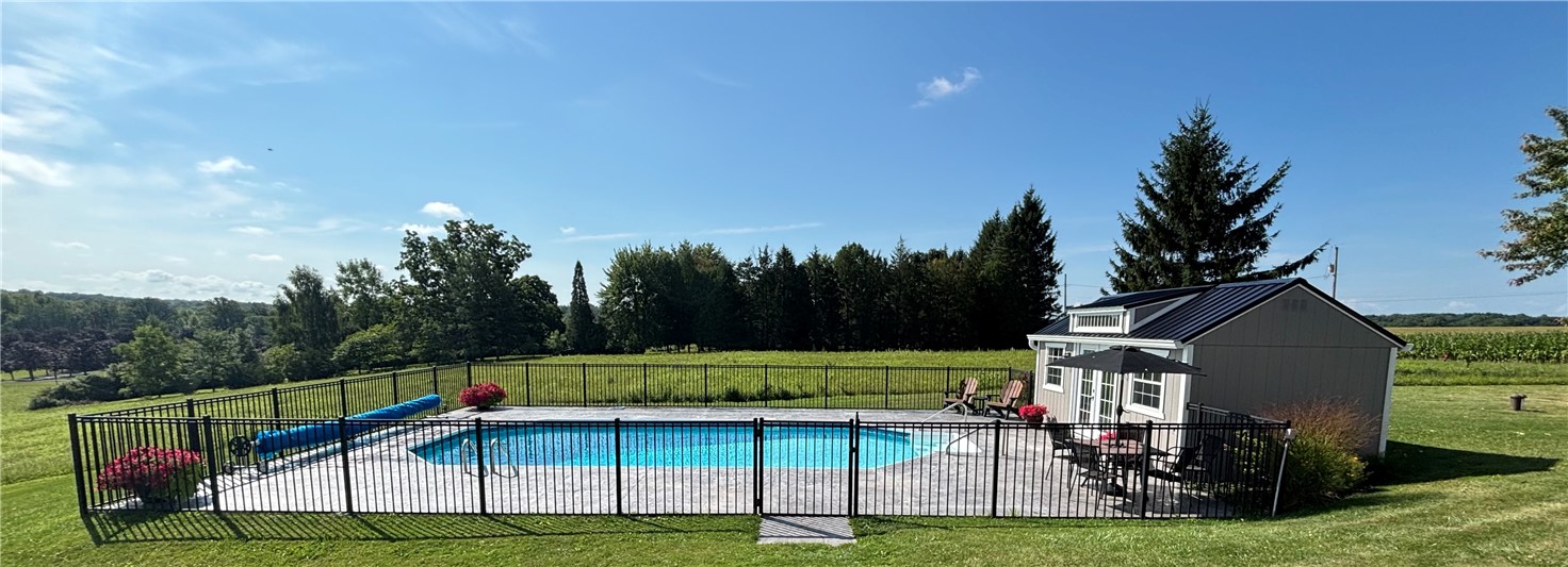 6458 Town Hall Road Sennett, NY 13021 - Photo 11 of 50 Black fencing