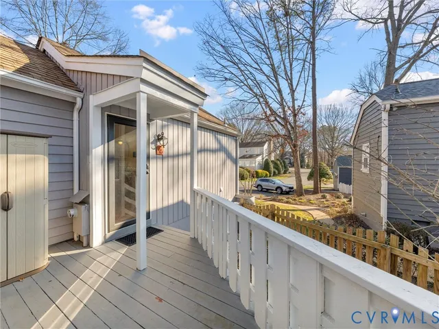 a view of a house with a large window