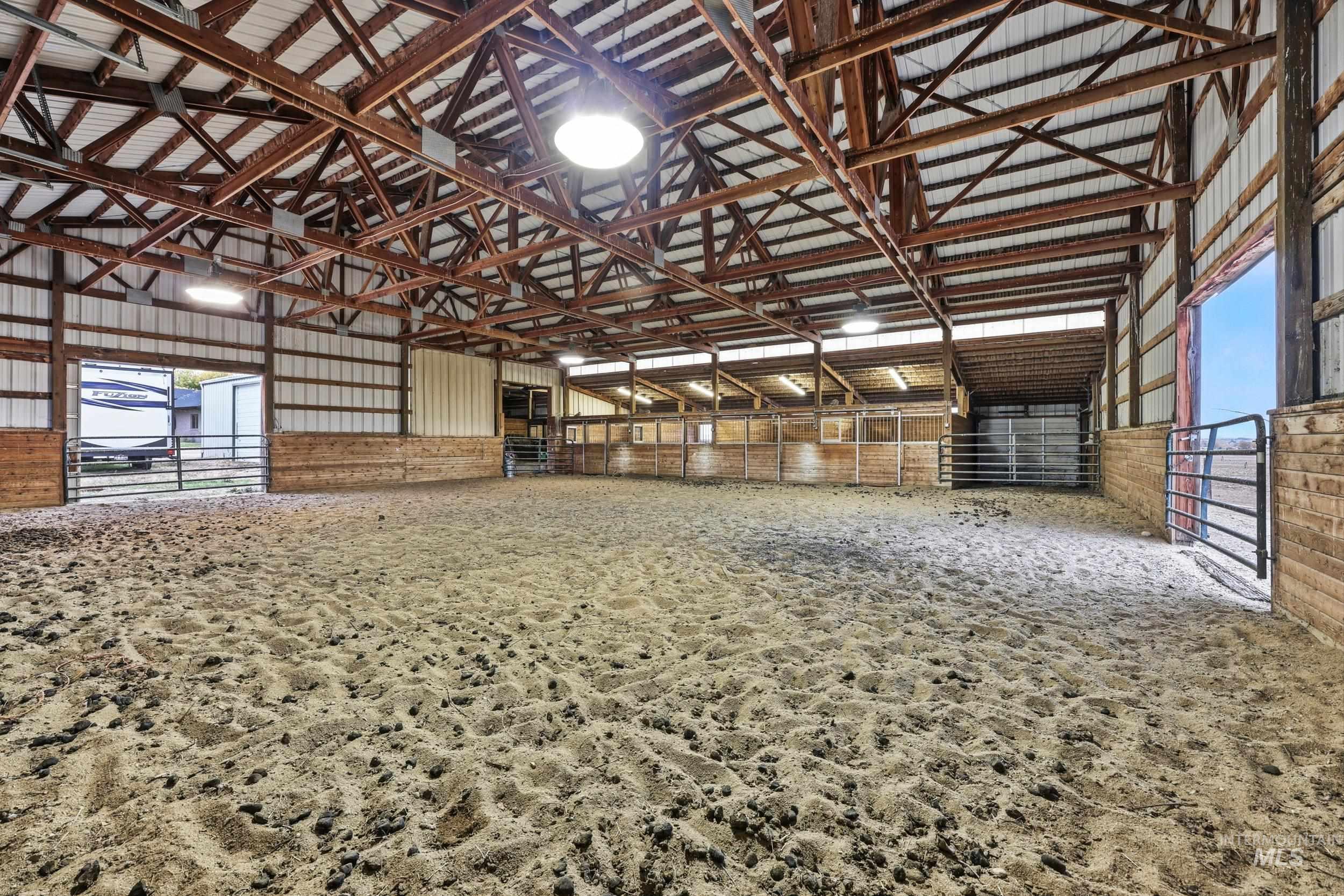 25300 Harvey Road Caldwell, ID 83607 - Photo 34 of 50 View of indoor riding arena