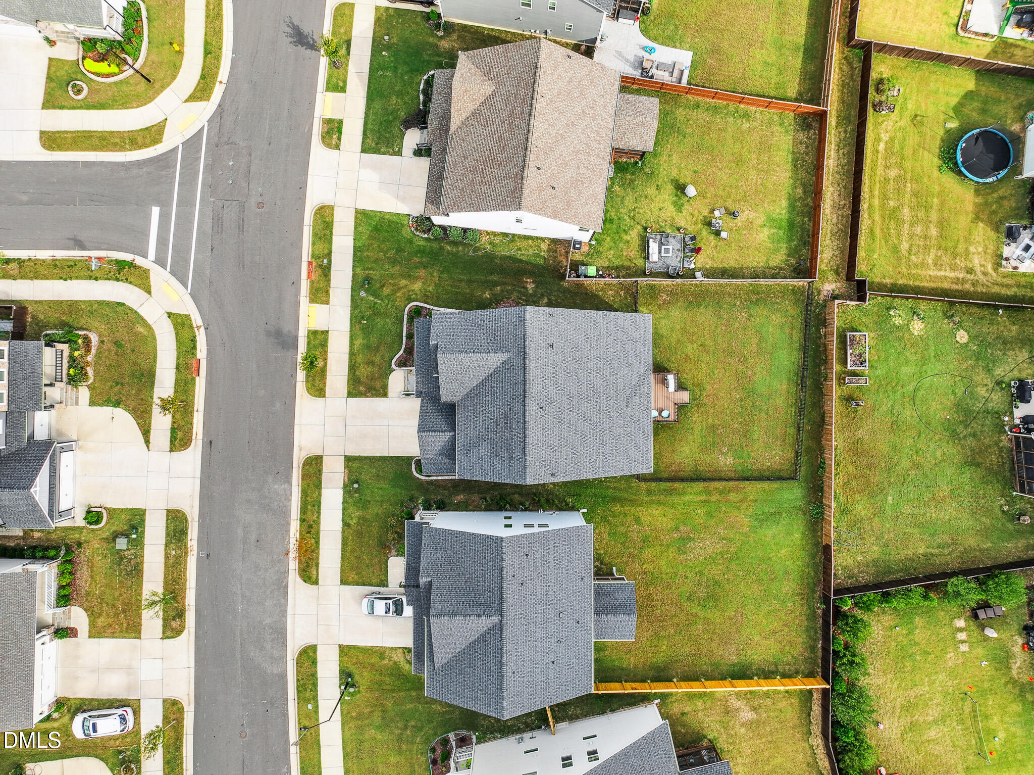 5208 Windmere Chase Drive Raleigh, NC 27616 - Photo 36 of 42 an aerial view of residential houses with outdoor space