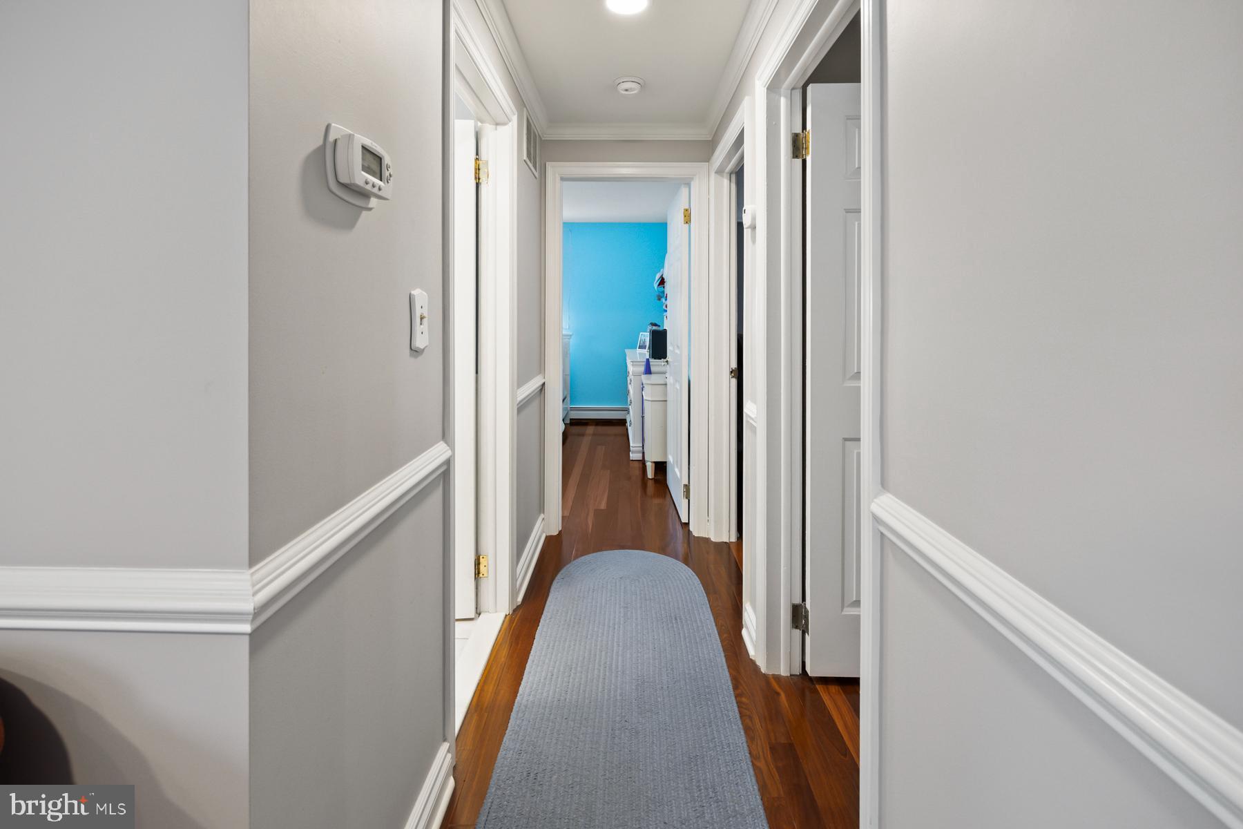 112 Hempstead Road Hamilton, NJ 08610 - Photo 19 of 40 Hallway from Living Room to bedrooms