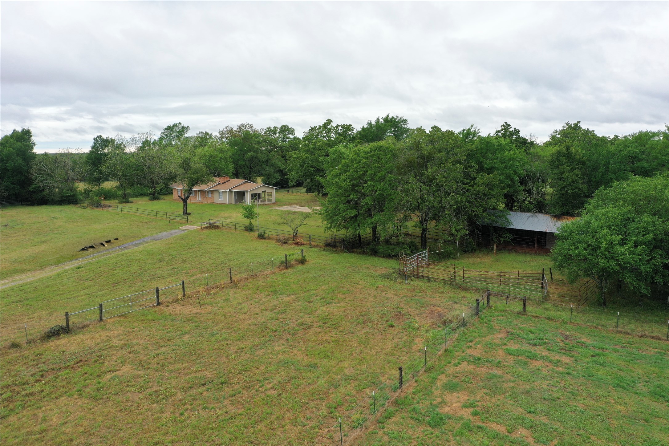 18043 Sterling Robertson Dam Road Thornton, TX 76687 - Photo 6 of 11 a view of a backyard