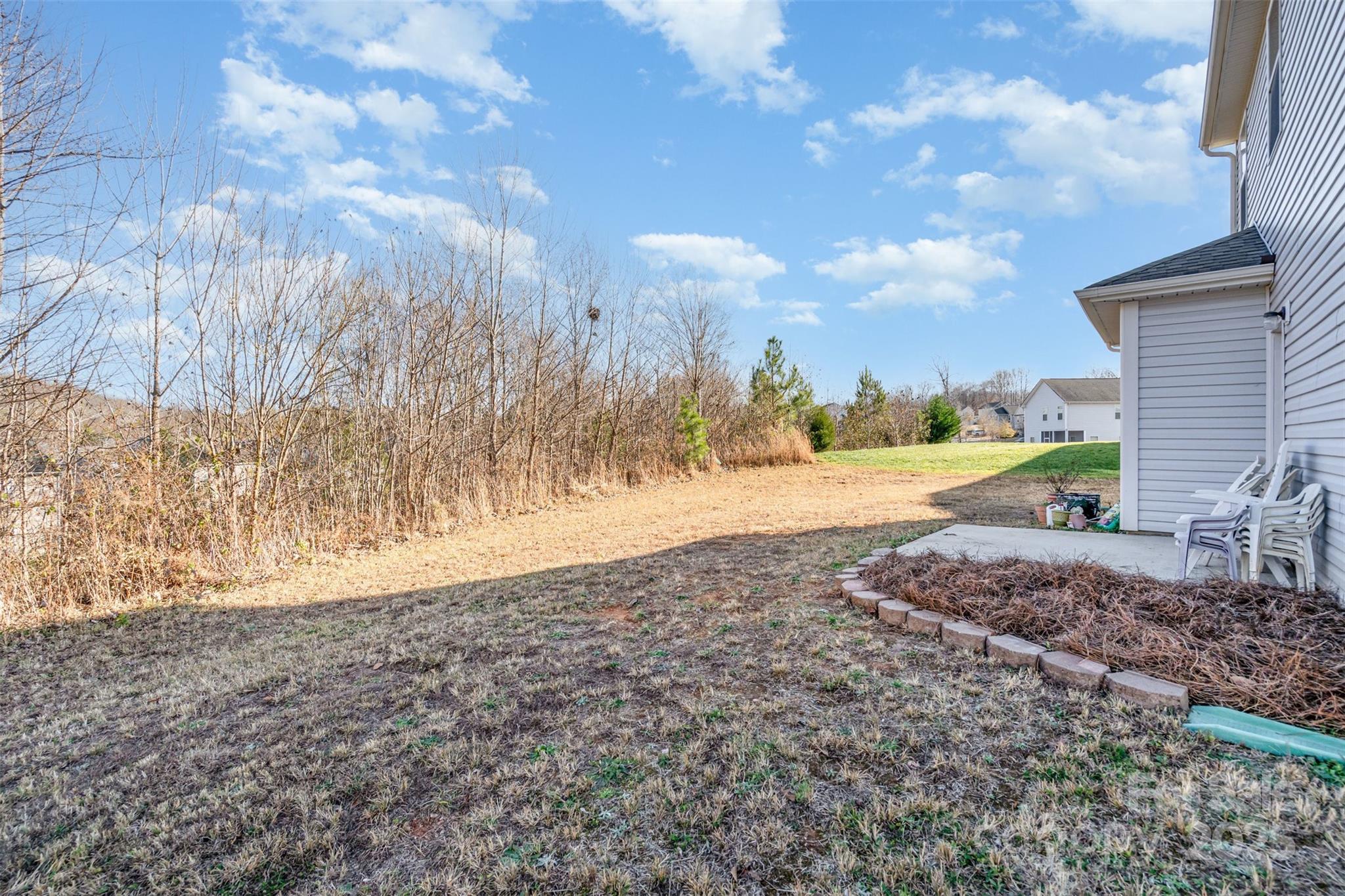 8009 Camden Crossing Lowell, NC 28098 - Photo 18 of 20 a view of a yard with a house