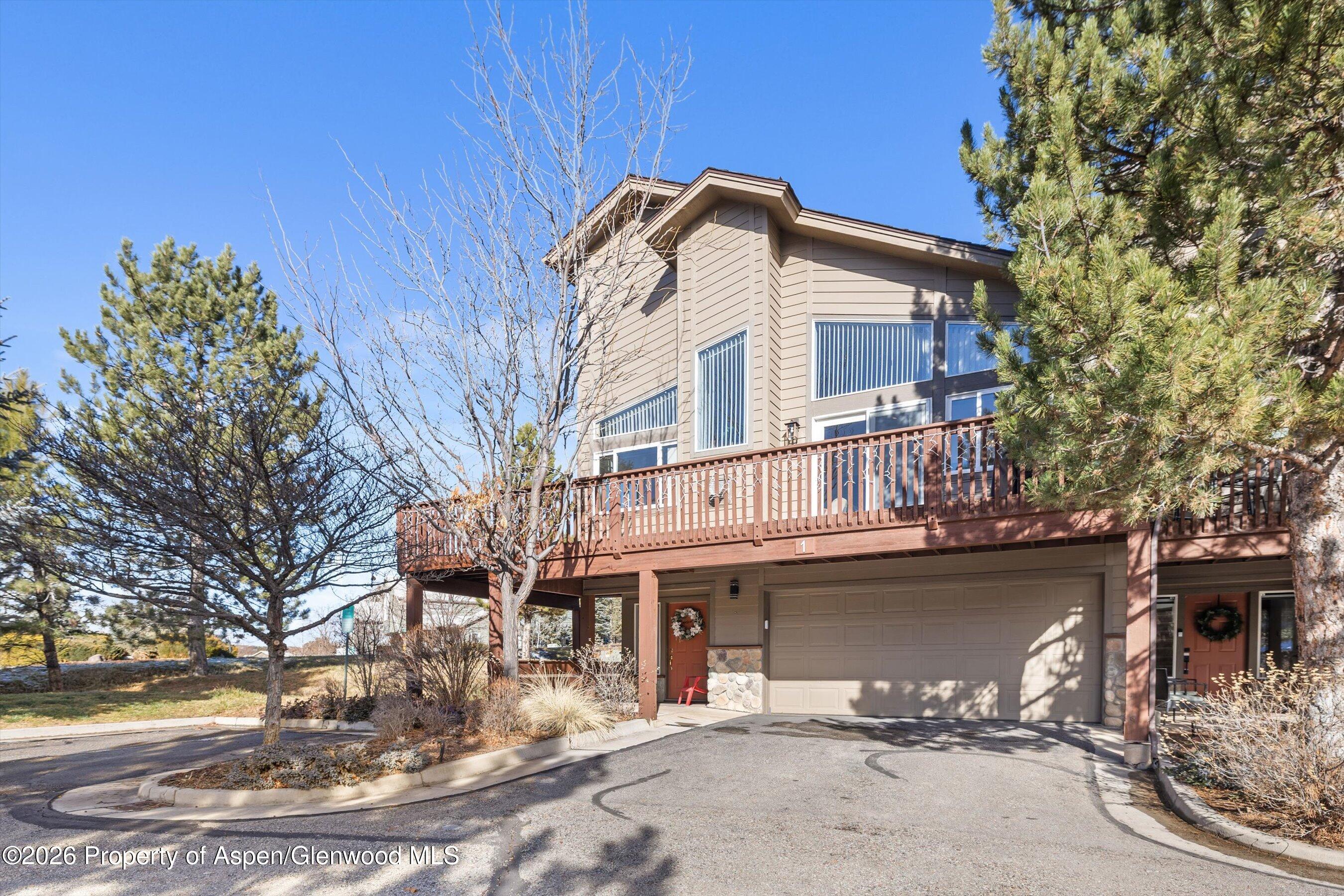 1 Pine Ridge Road Basalt, CO 81621 - Photo 27 of 32 a view of a house with a iron fence