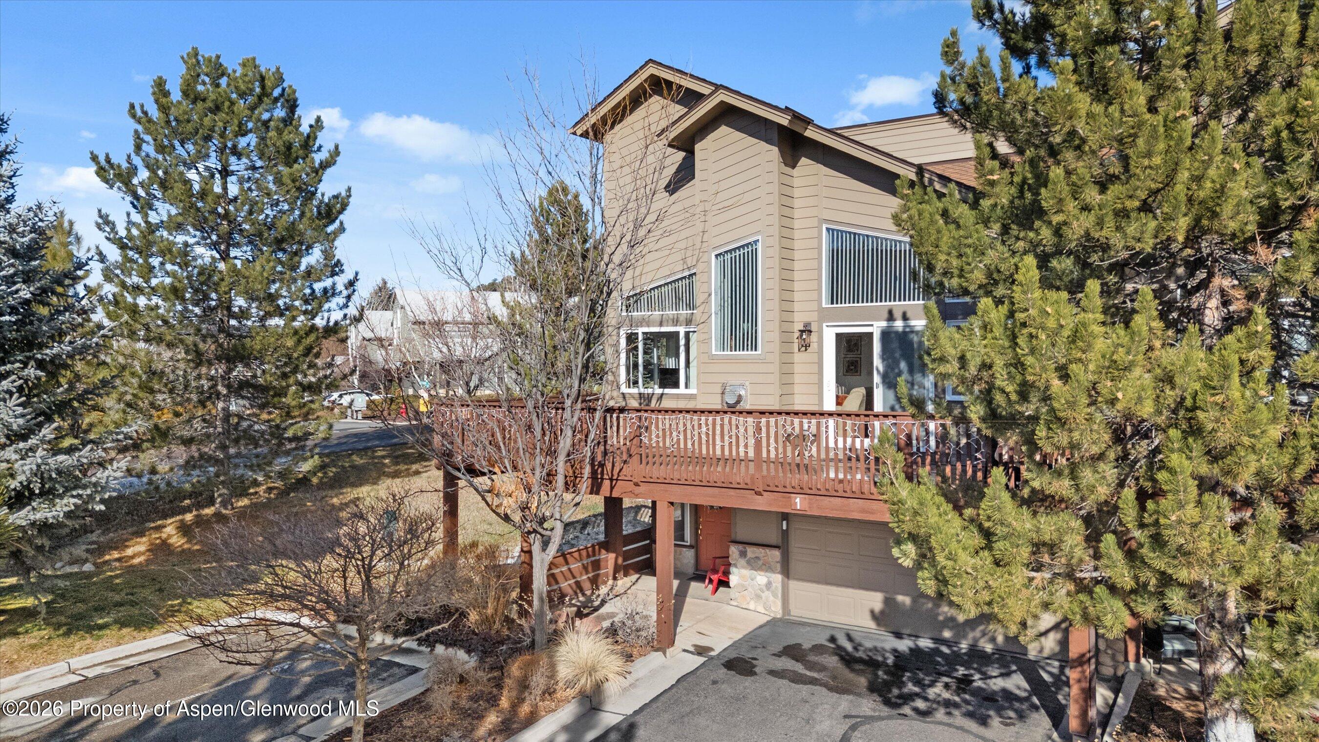 1 Pine Ridge Road Basalt, CO 81621 - Photo 28 of 32 front view of a house with a tree
