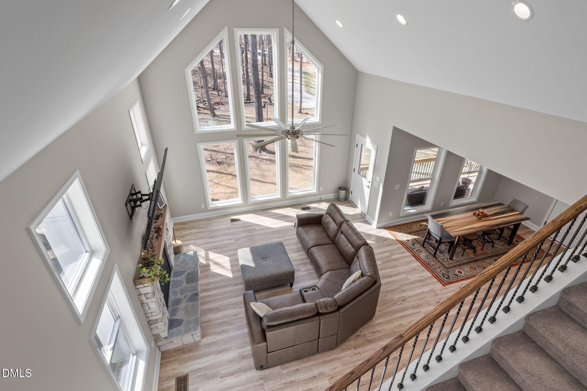 8514 Charlie Stovall Road Roxboro, NC 27574 - Photo 29 of 48 a living room with furniture and a window
