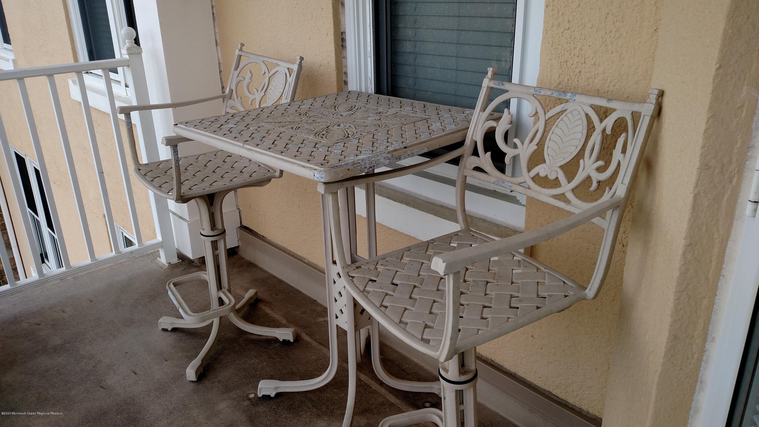700 Ocean Avenue, Unit 432 Spring Lake, NJ 07762 - Photo 11 of 27 Balcony