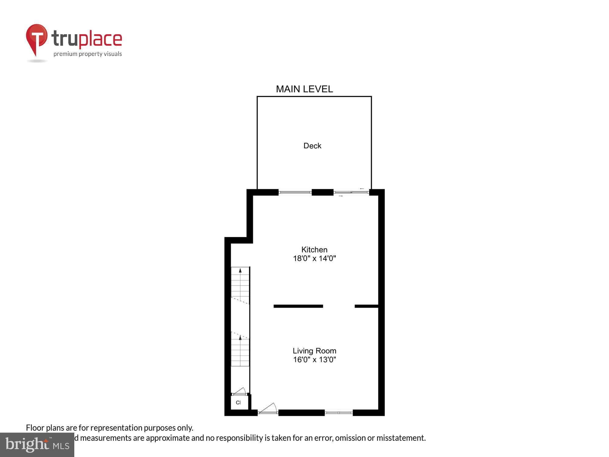 116 Murdock Road Baltimore, MD 21212 - Photo 42 of 44 Main level floor plan