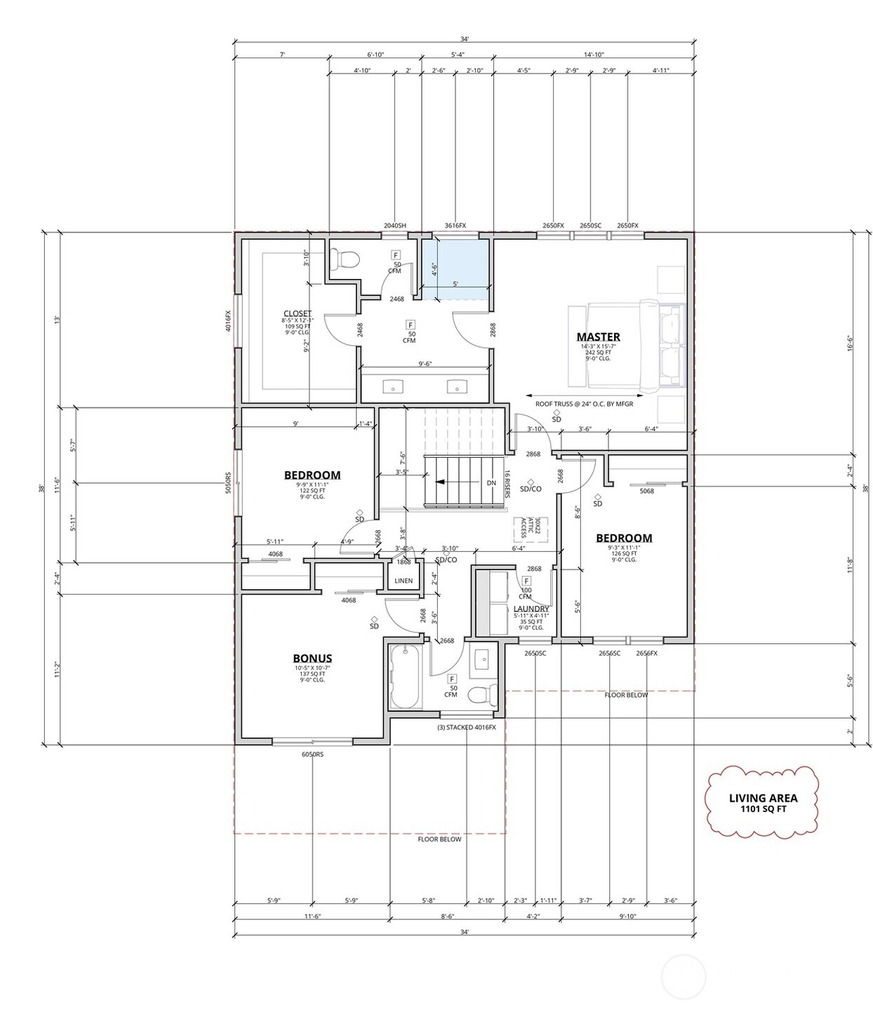 1254 E Mount Othello, WA 99344 - Photo 4 of 4 a picture of a bathroom with a shower