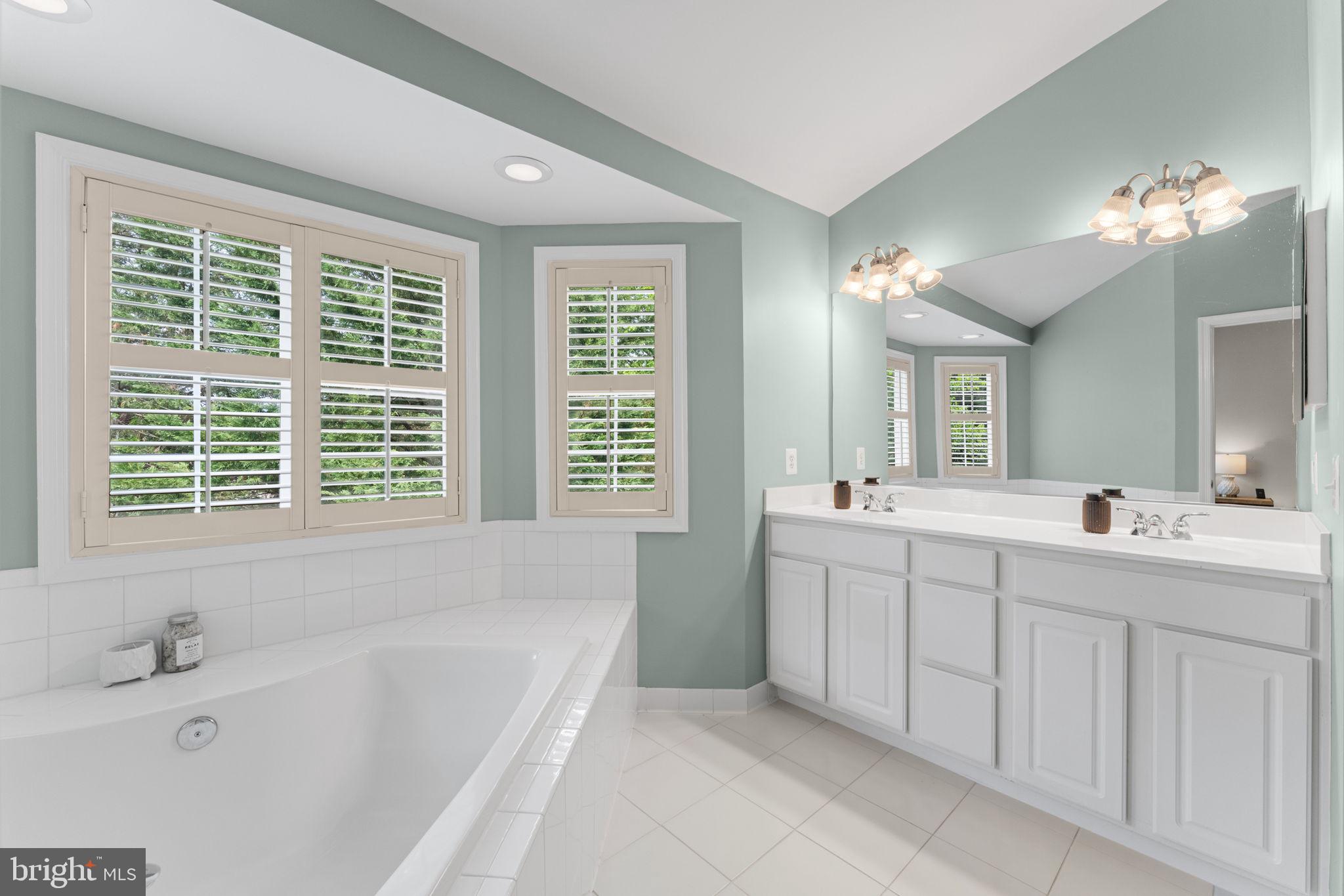 7366 Stream Bluff Way Springfield, VA 22153 - Photo 20 of 46 Primary bath double vanity