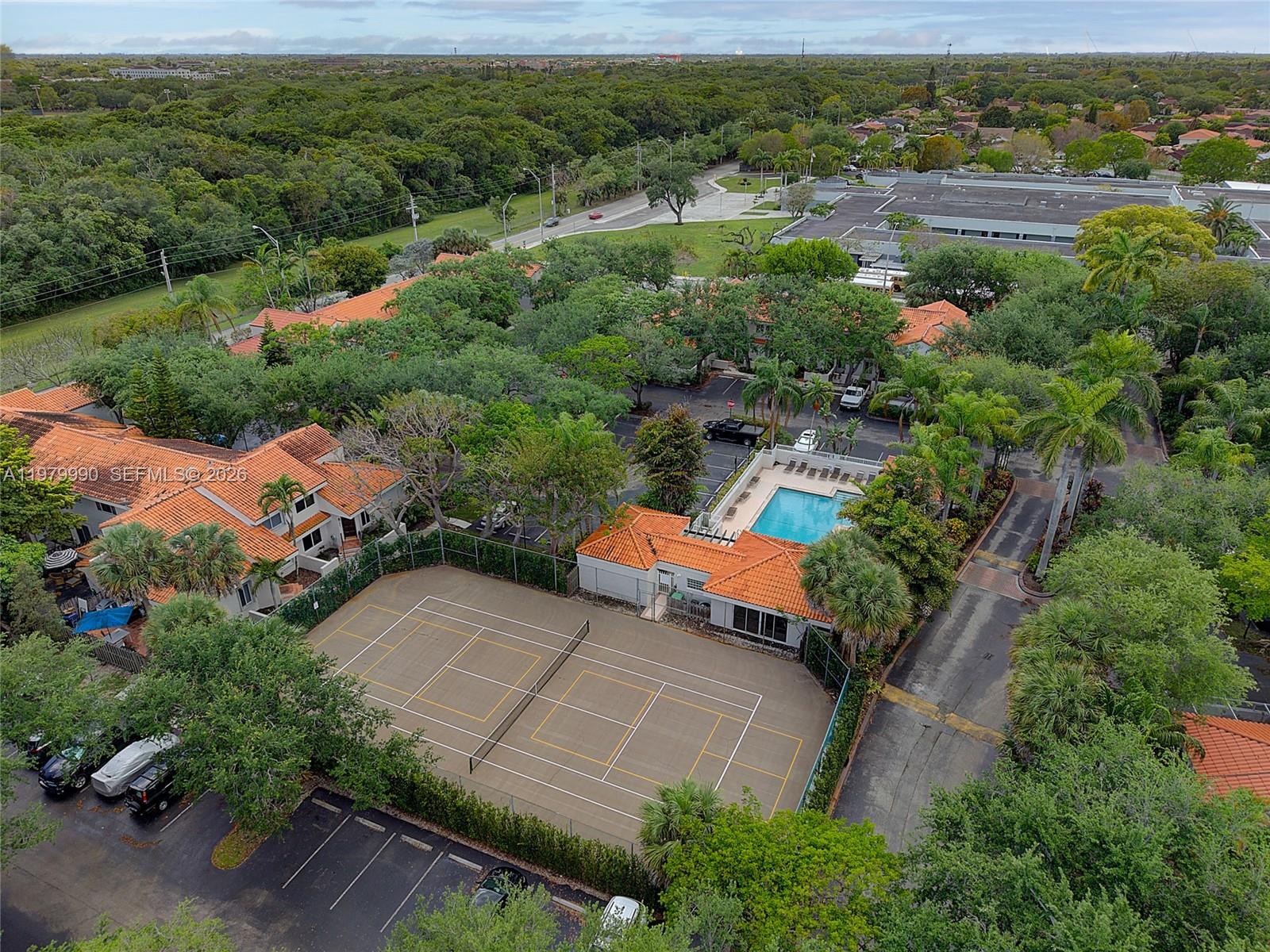 10978 Southwest 75th Terrace Miami, FL 33173 - Photo 29 of 34 an aerial view of a house with outdoor space