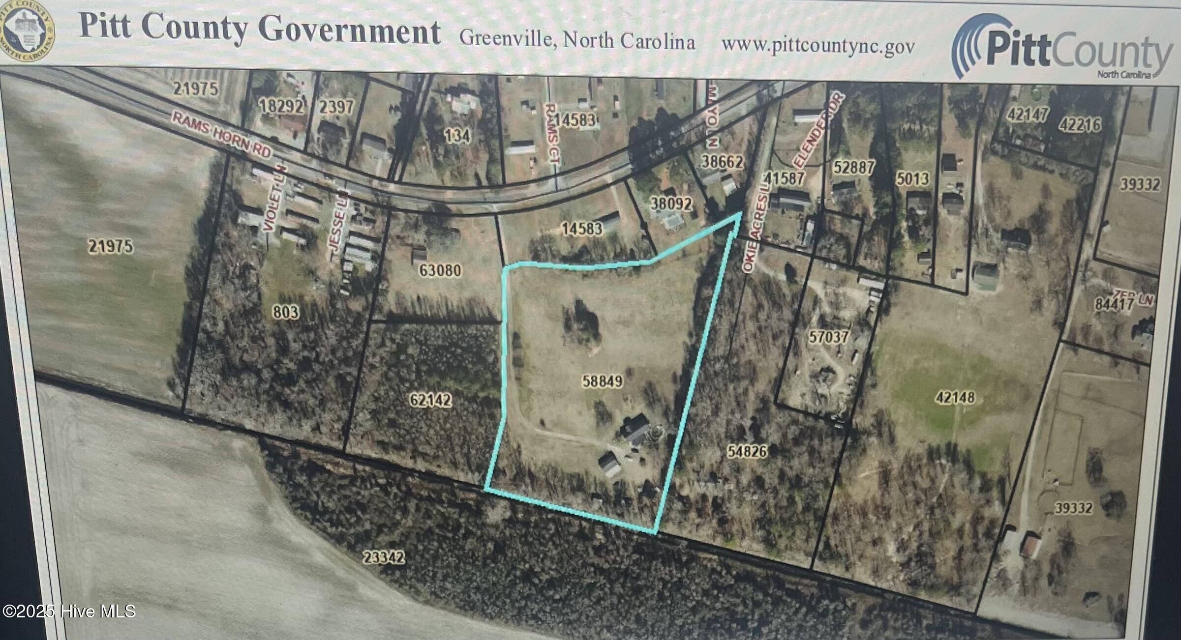 1324 Rams Horn Road Greenville, NC 27834 - Photo 1 of 1 7 ACRES OF LAND