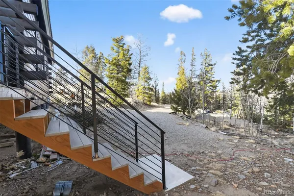 a view of street from balcony