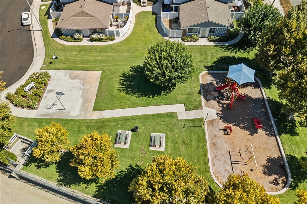 28152 Robin Avenue Saugus, CA 91350 - Photo 41 of 49 an aerial view of a house with a garden