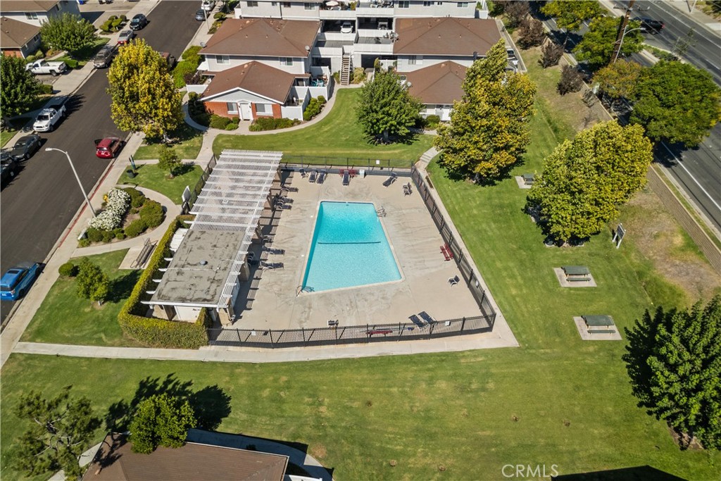 28152 Robin Avenue Saugus, CA 91350 - Photo 46 of 49 an aerial view of a pool