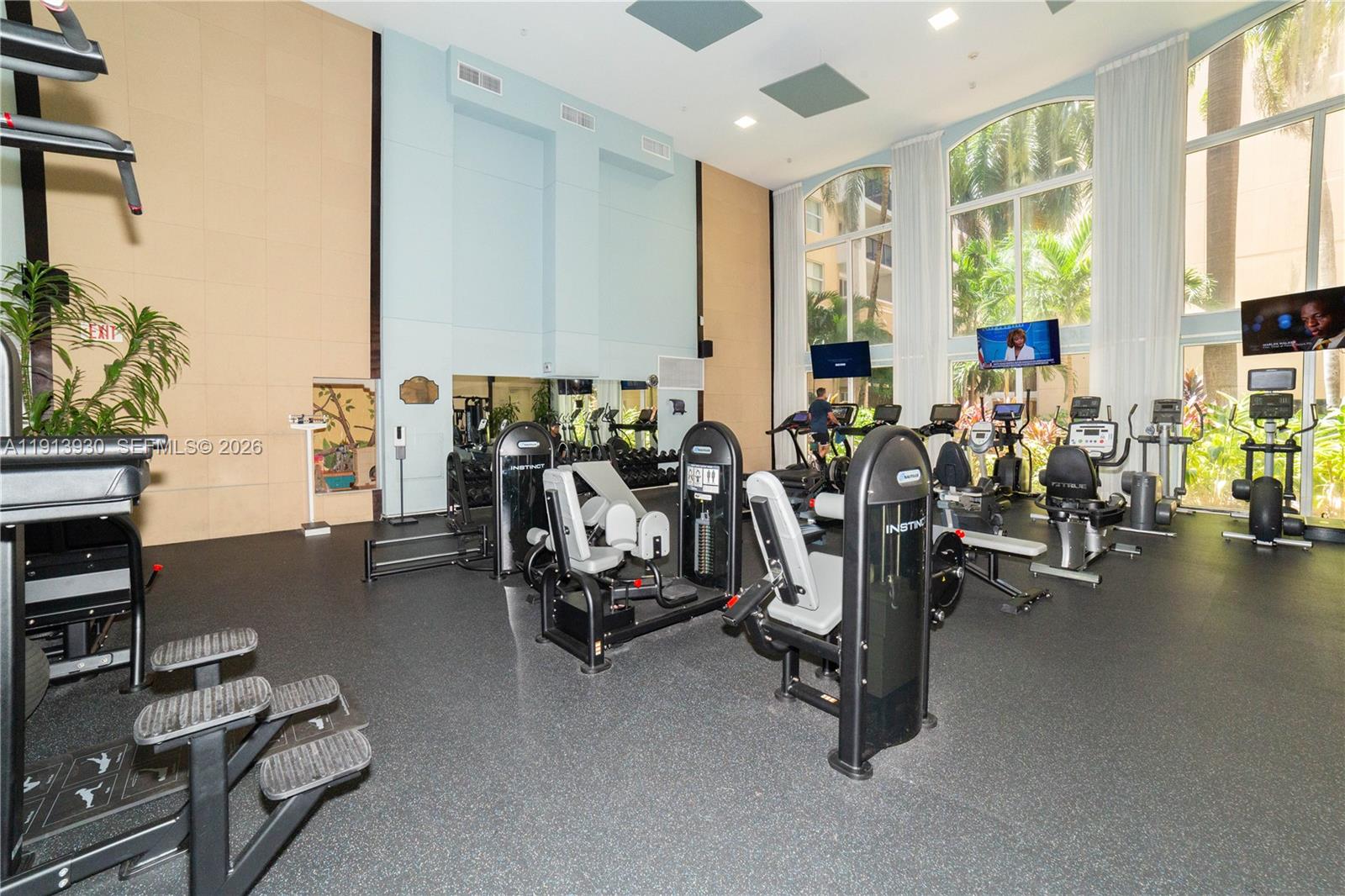17100 North Bay Road, Unit 1107 Sunny Isles Beach, FL 33160 - Photo 55 of 68 Brand new fitness equipment