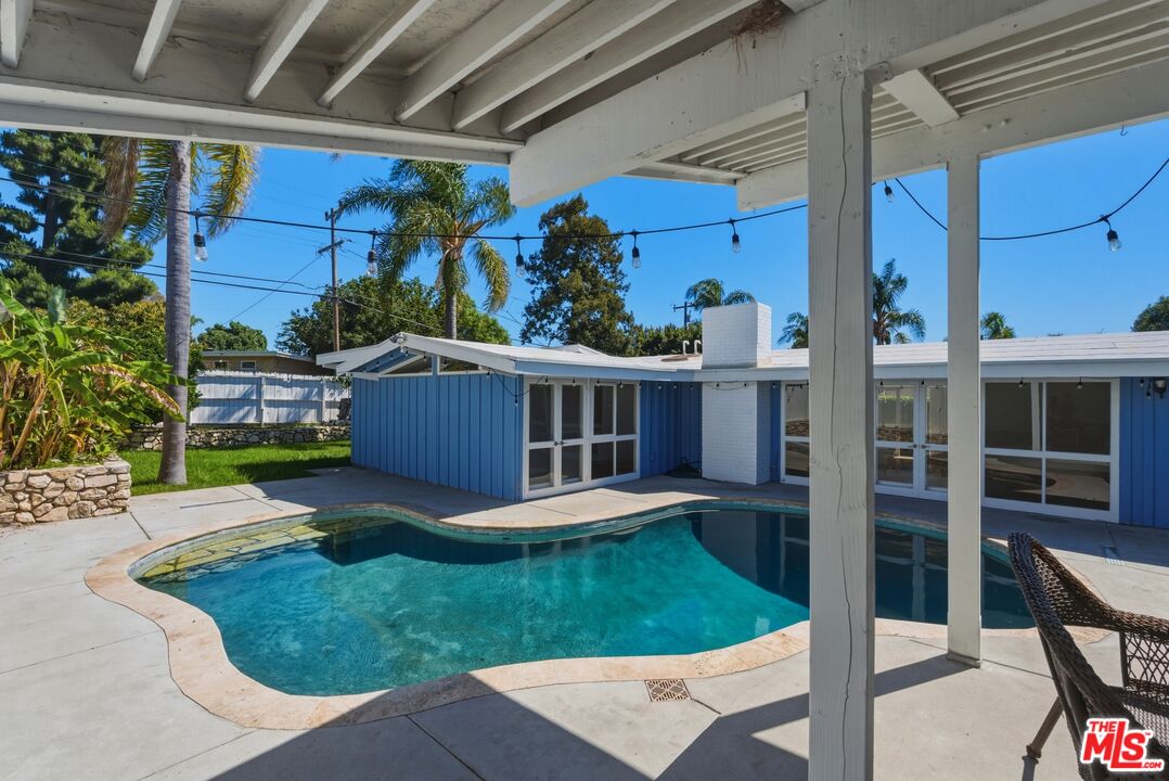 26 Packet Road Rancho Palos Verdes, CA 90275 - Photo 30 of 40 a view of a house with a small yard and sitting area