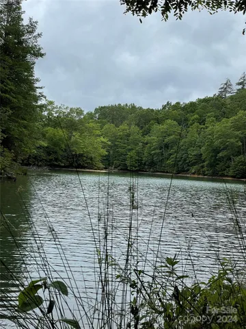 a view of a lake with outdoor space