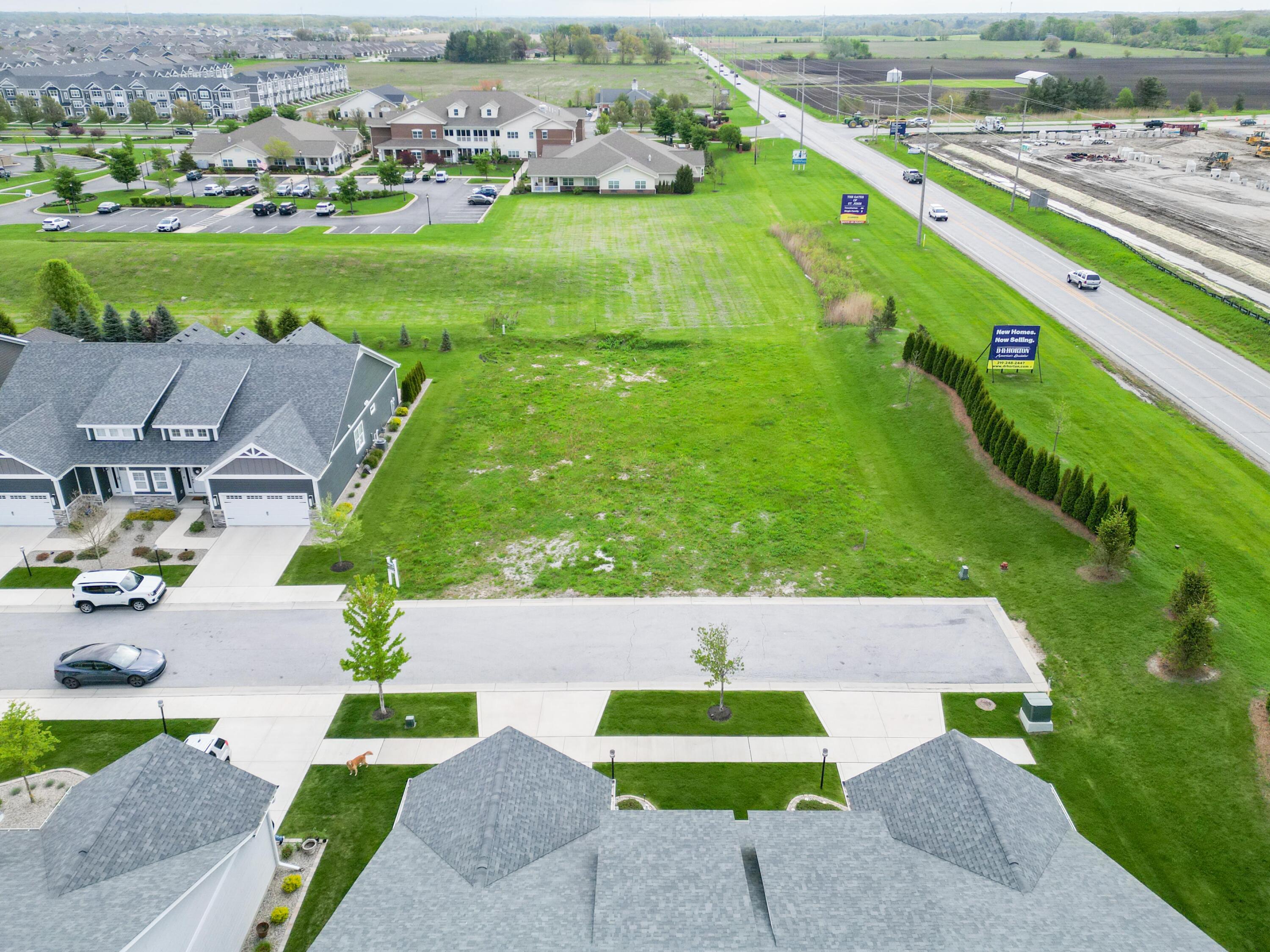 10883 Walnut Drive St. John, IN 46373 - Photo 19 of 30 an aerial view of a house with outdoor space