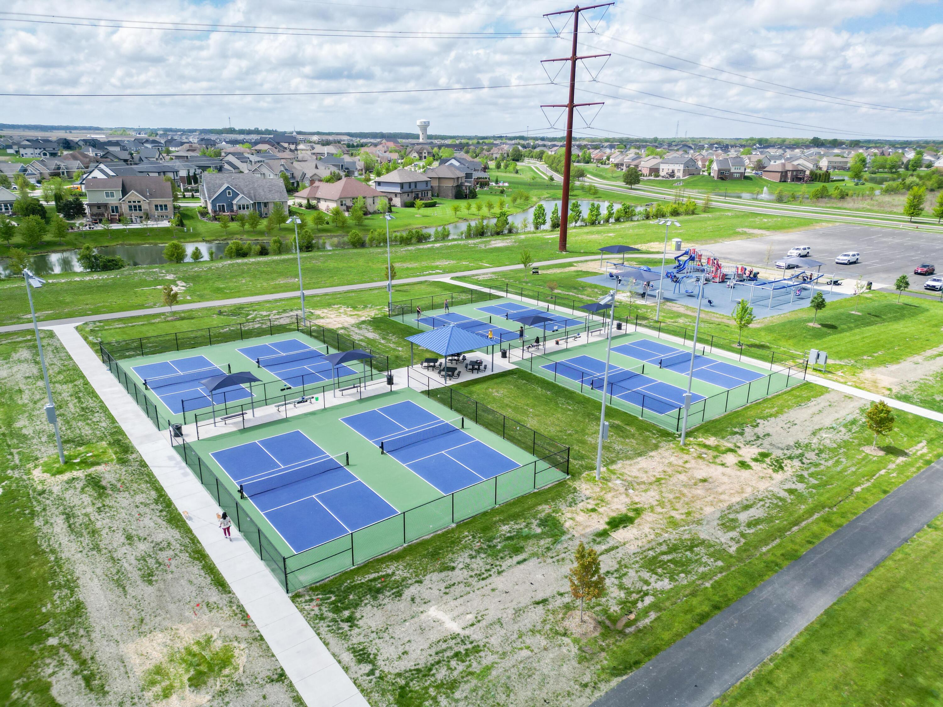 10883 Walnut Drive St. John, IN 46373 - Photo 27 of 30 a view of swimming pool with a yard