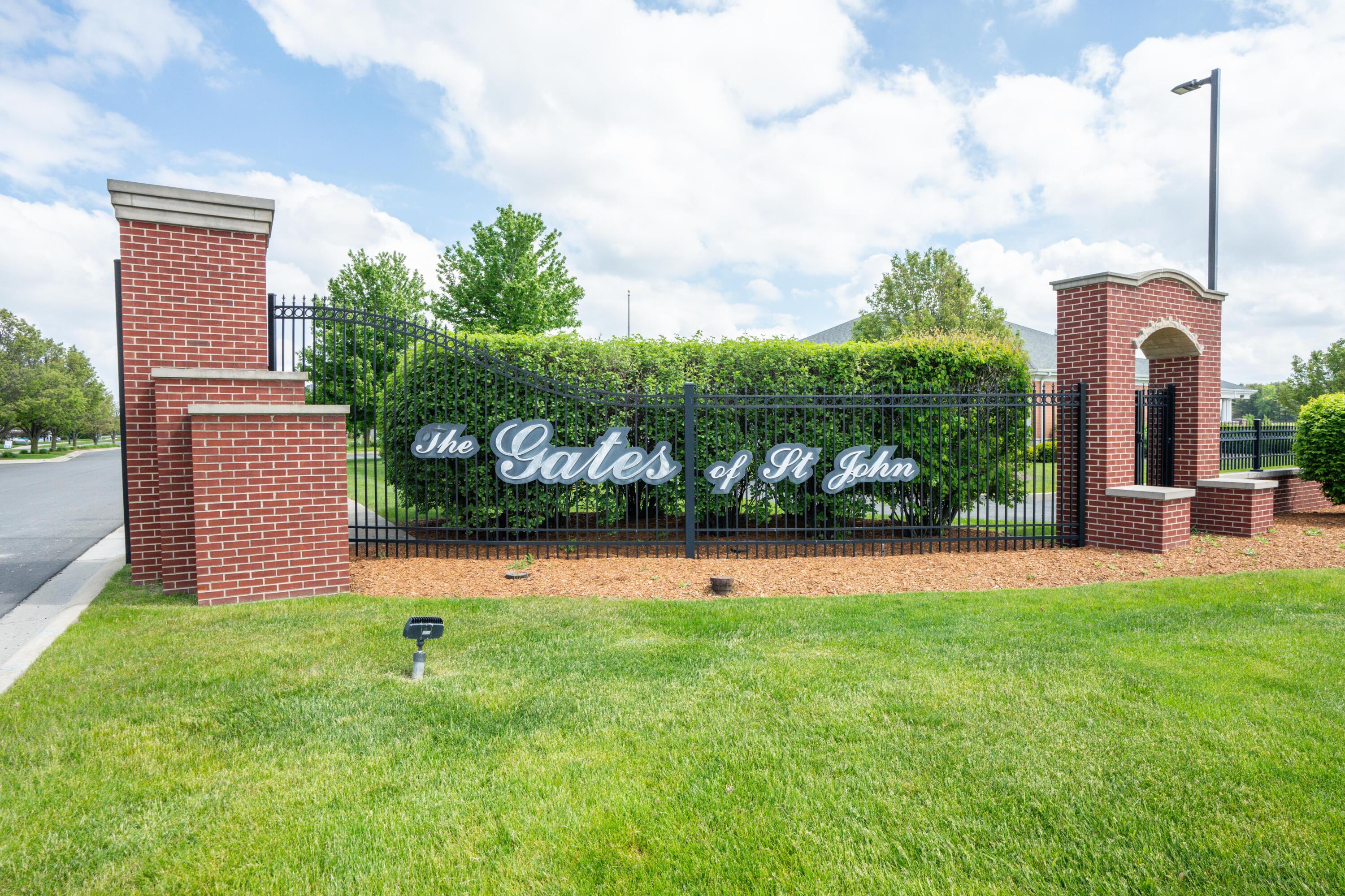 10883 Walnut Drive St. John, IN 46373 - Photo 30 of 30 a view of a garden with a slide