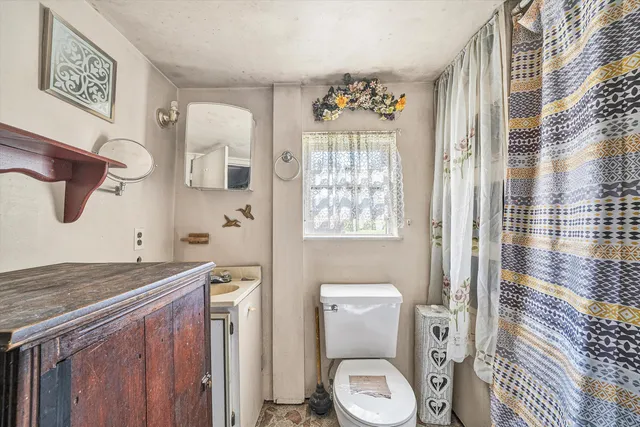 a very nice looking room with a large window