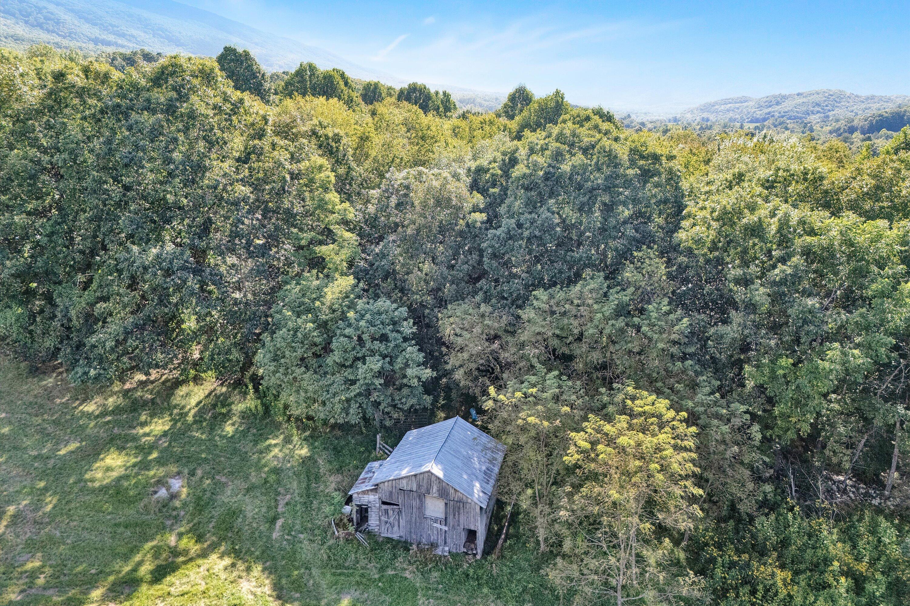2816 Johns Creek Road New Castle, VA 24127 - Photo 36 of 40 a backyard of a house with lots of green space