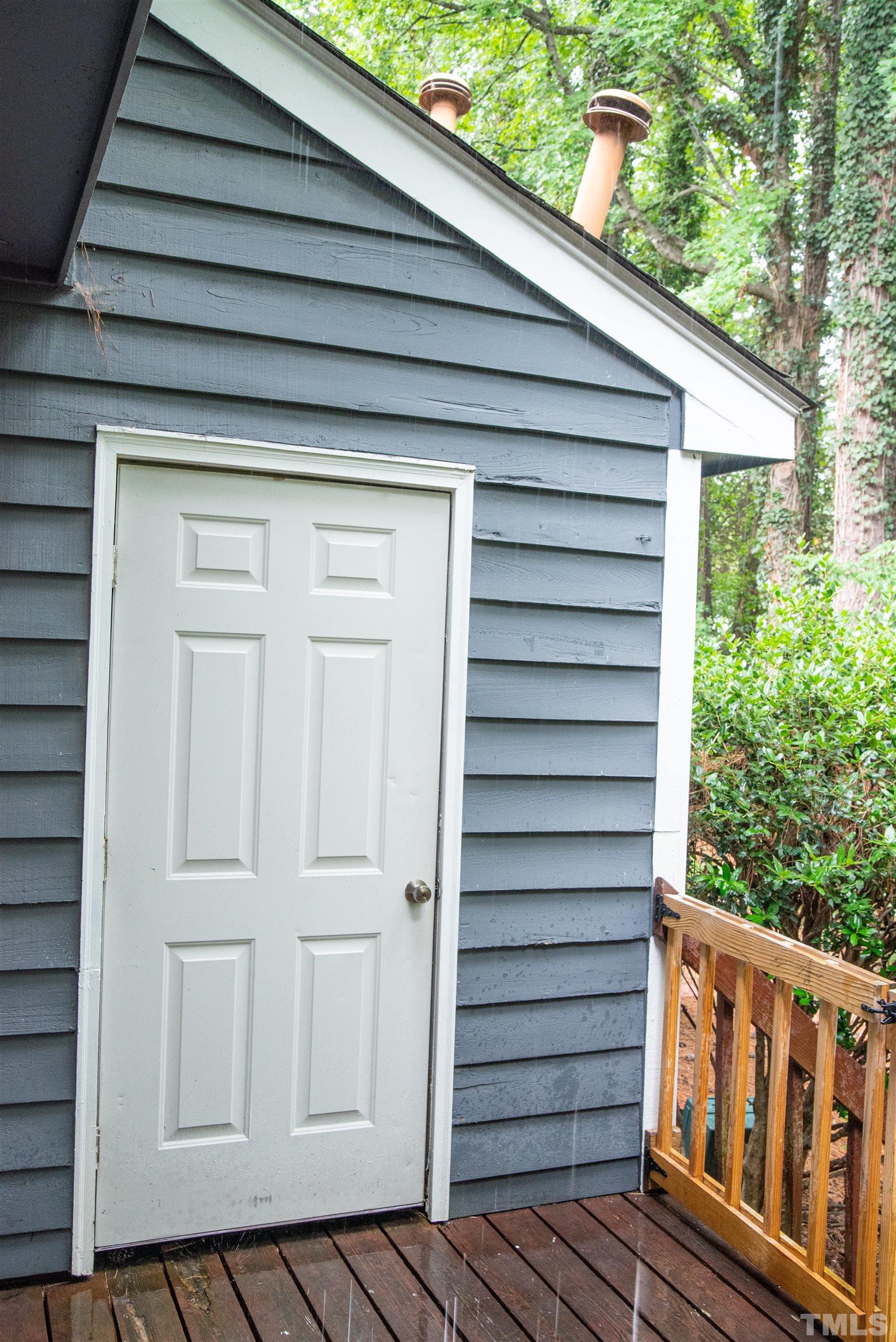119 Joanne Circle Cary, NC 27513 - Photo 23 of 23 a view of wooden balcony