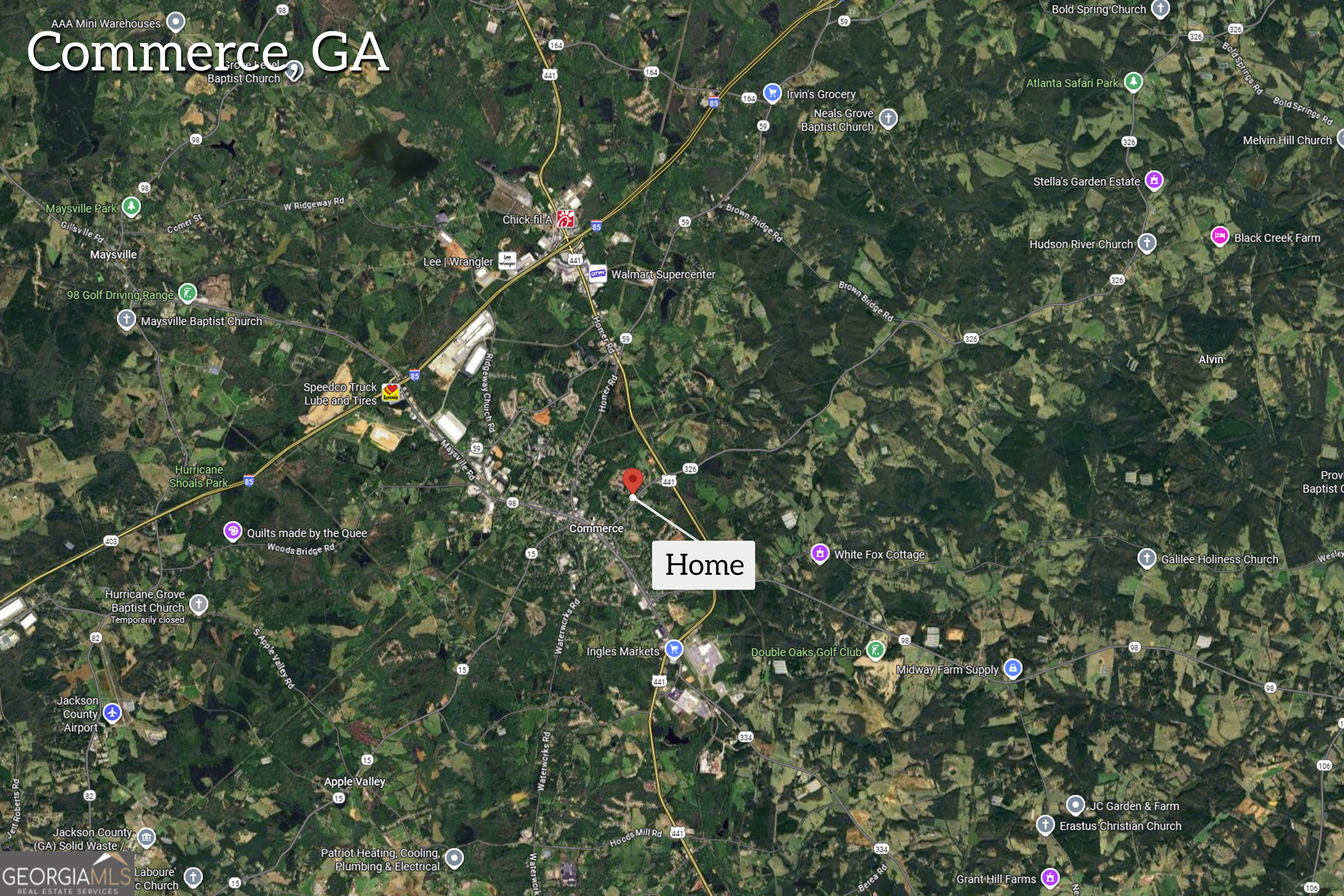 73 Highland Estates Commerce, GA 30529 - Photo 49 of 55 a sign that is sitting in a tree