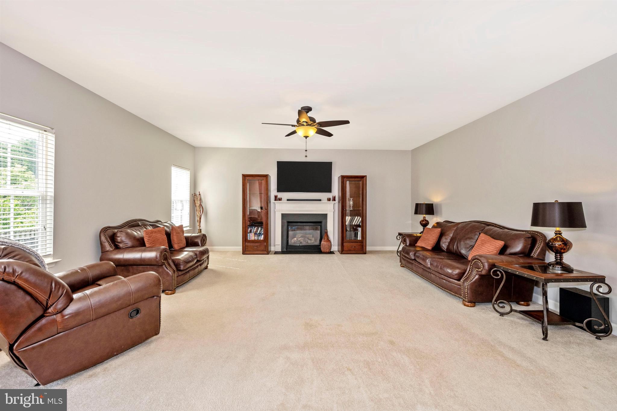 1748 Canal Run Drive Point of Rocks, MD 21777 - Photo 15 of 44 Sun-filled living room with gas fireplace.