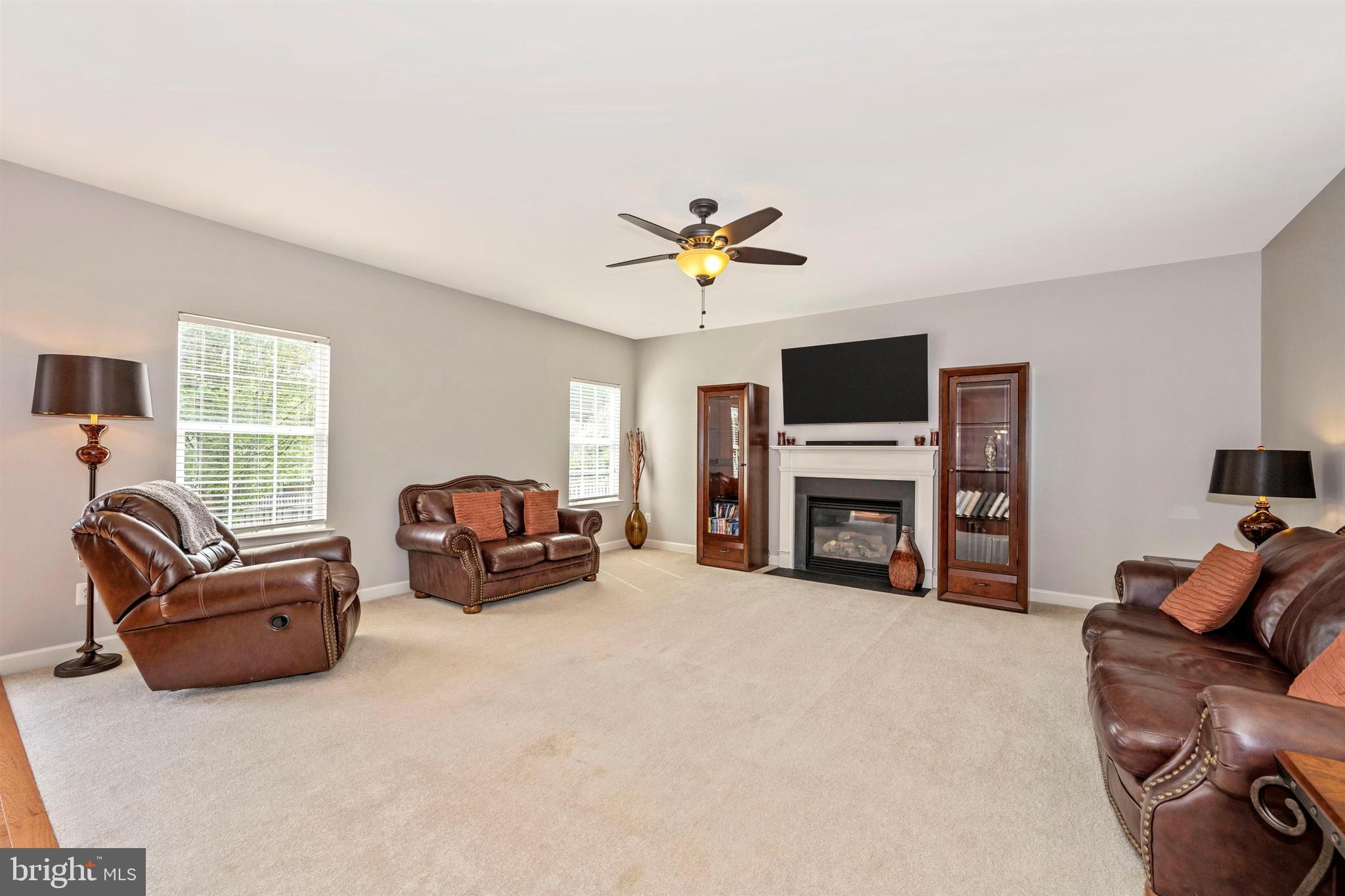 1748 Canal Run Drive Point of Rocks, MD 21777 - Photo 16 of 44 Spacious living room with gas fireplace.