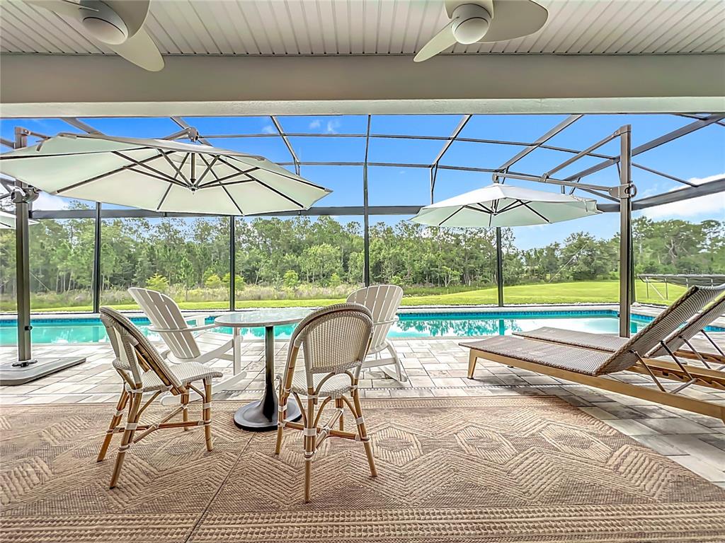 10220 Bay Lake Road Groveland, FL 34736 - Photo 41 of 67 a view of a chairs and table in the patio