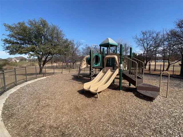 a view of outdoor space with seating