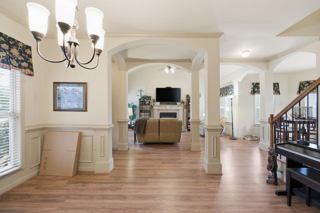 53 Bobbin Court Jefferson, GA 30549 - Photo 11 of 40 a view of a livingroom with furniture and a flat screen tv