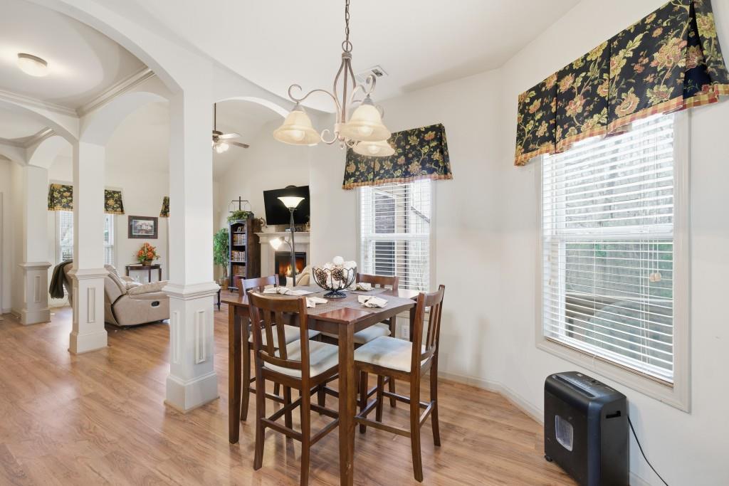 53 Bobbin Court Jefferson, GA 30549 - Photo 15 of 40 a view of a dining room with furniture window and wooden floor